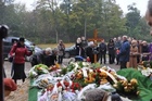 Ceremonia na Cmentarzu Centralnym w Szczecinie