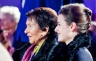 Na Koncercie Jubileuszowym panie Jolanta Szyrocka i Jej Wnuczka