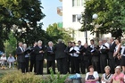Śpiew na placu Grunwaldzkim