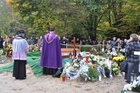Ceremonia na Cmentarzu Centralnym w Szczecinie